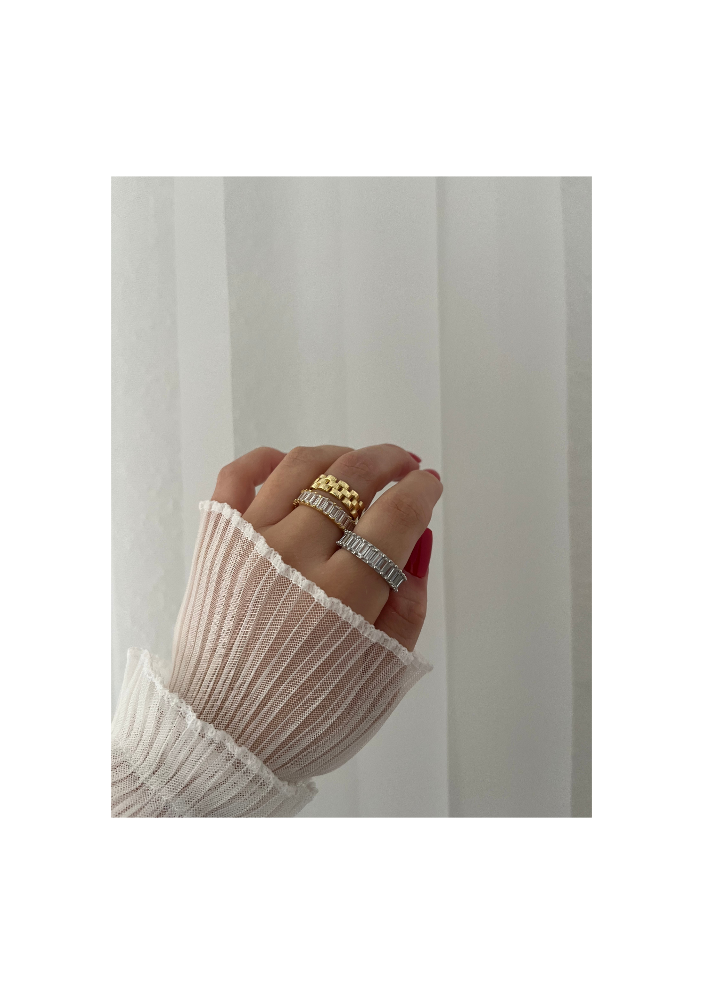 Baguette Stones Ring